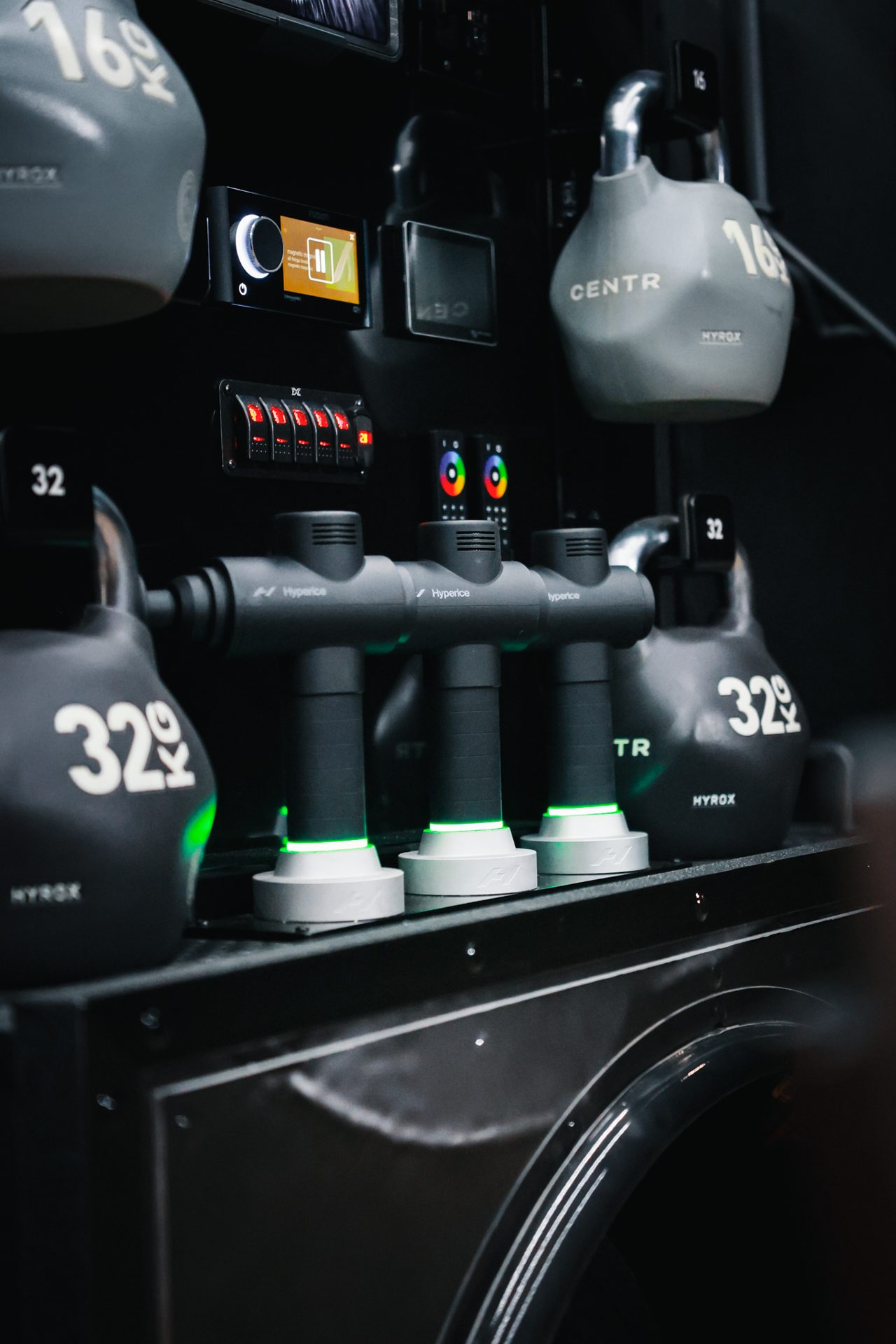 Fit Truk 2.0 dumbbell and kettlebell storage rack